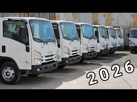 وصلت الدفعه الجديده - شاحنات 2026 ايسوزو اليابانيه