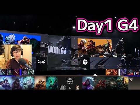 JDG vs EG | Day1 G4 | 世界大会2022 Group Stage 日本語実況解説