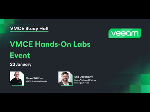 VMCE Study Hall - VMCE Hands-On Labs