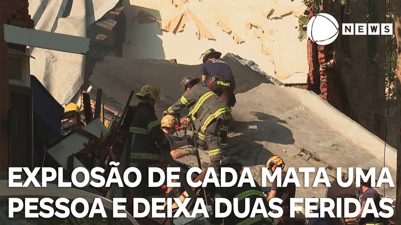 Explosão de casa mata uma pessoa e deixa duas feridas nos EUA