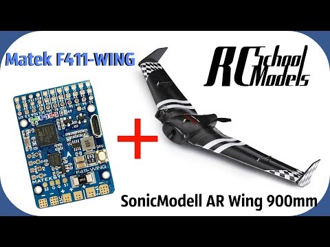 Matek F411-WING Сборка крыла AR Wing . Отличный компактный контроллер для мелких ЛК и самолетов! - UCrRvbjv5hR1YrRoqIRjH3QA