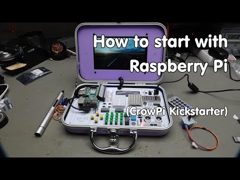 How to start with Raspberry Pi (Tutorial, Beginners, Makers, Python): CrowPi Kickstarter - UCu7_D0o48KbfhpEohoP7YSQ