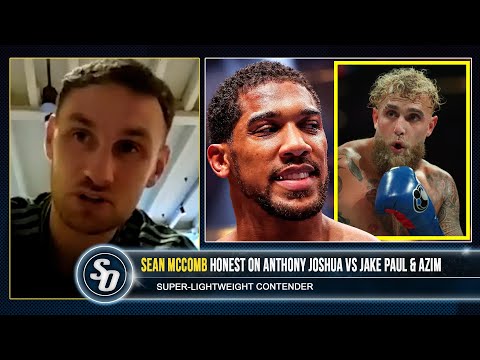 ‘ANTHONY JOSHUA, TAKE THE F**KING FIGHT!’ – Sean McComb on JAKE PAUL clash