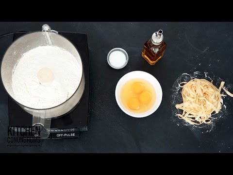 Homemade Pasta in a Food Processor - Kitchen Conundrums with Thomas Joseph - UCl0kP-Cfe-GGic7Ilnk-u_Q