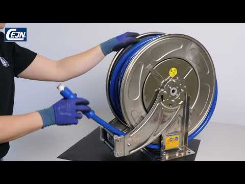 How to replace the hose on the Stainless Steel Hose Reel | CEJN