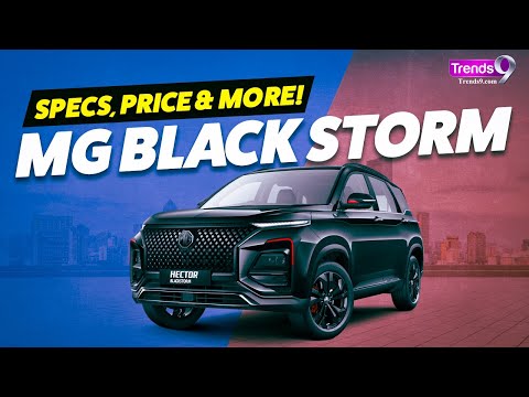 Should You Buy It? MG Hector Black Storm Features & Price #mghector #blackstorm