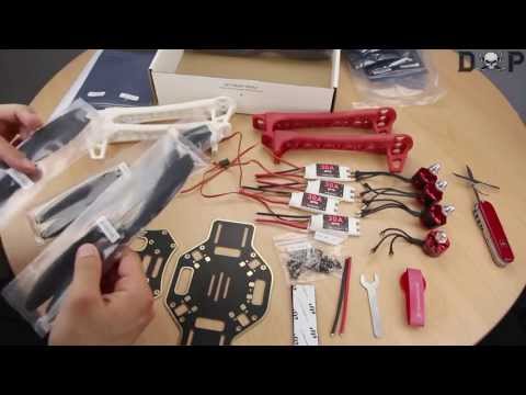 DJI F450 #01 - Unboxing F450 Flame Wheel Rahmen - UCfV5mhM2jKIUGaz1HQqwx7A