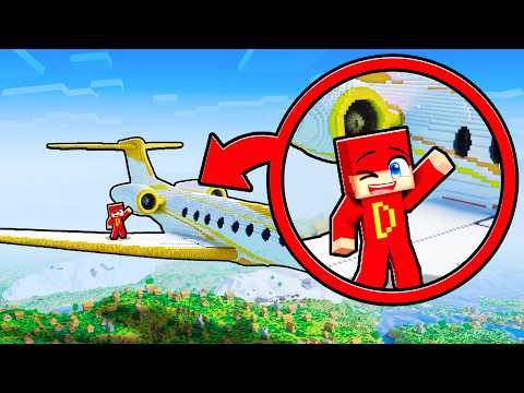 Jeg Byggede En Realistisk Flyvemaskine i Minecraft!