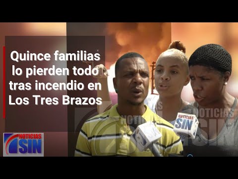 Incendio deja a 15 familias en la calle