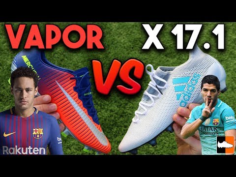 Neymar's Vapor XI v Suarez's X17.1 Boot Battle! - UCs7sNio5rN3RvWuvKvc4Xtg