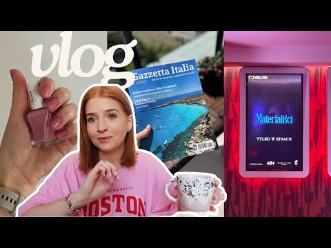 FOOD HAUL🛒 MINI HAUL ROSSMANN 🛍️ ROBIĘ PAZNOKCIE💅 KINO 🍿| VLOG WEEKEND