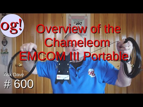 Overview of Chameleon EMCOM III Portable (#600)