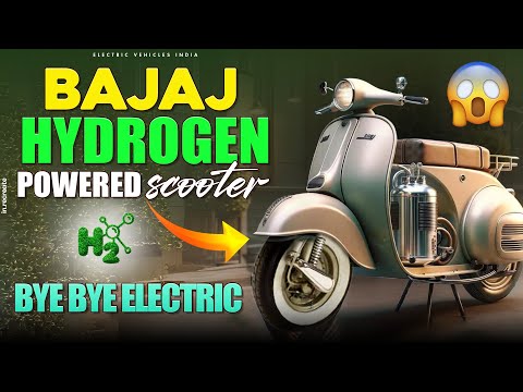 Hydrogen Scooter From Bajaj | Hydrogen Vehicles in India 2024 | Electric Vehicles India