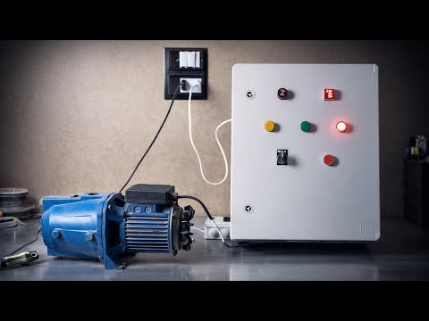 لوحة حماية وتحكم لموتور مياه مواصفات خاصة 