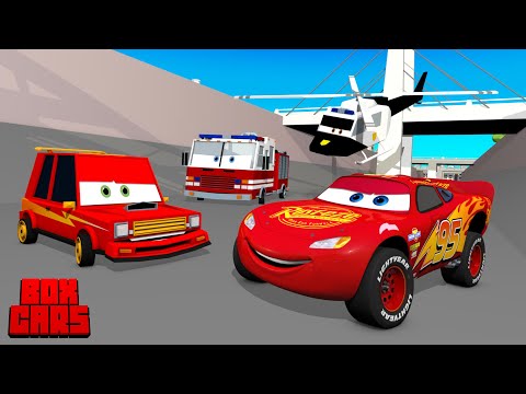 Lightning ⚡️McQueen Vs BoxCars (music video)