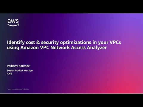 Optimize network costs using Amazon VPC Network Access Analyzer | Amazon Web Services