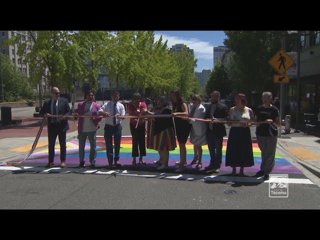 Tacoma kicked off Prode Month with the unveiling of a new, permanent Pride-themed crosswalk.  The Rainbow Center is here to talk Pride Month, and we get to meet the new Director of Operations for the center.
