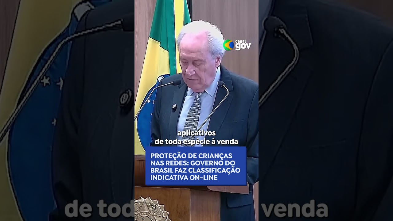 PROTEÇÃO DE CRIANÇAS NAS REDES GOVERNO DO BRASIL FAZ CLASSIFICAÇÃO INDICATIVA ON LINE