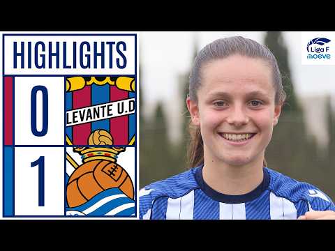 LEVANTE UD 0 - 1 REAL SOCIEDAD | RESUMEN LIGA F MOEVE