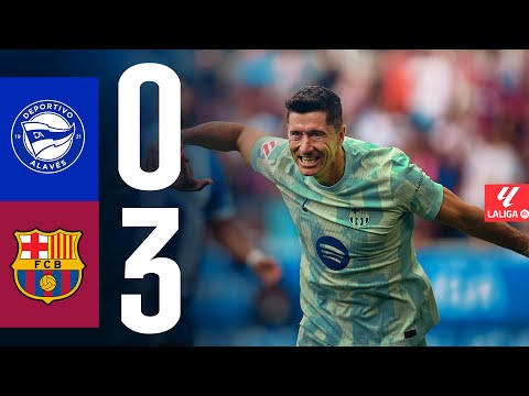 ALAVÉS 0 vs 3 FC BARCELONA | LALIGA 2024/25 MD09