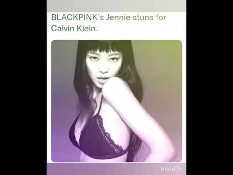 BLACKPINK's Jennie stuns for Calvin Klein.