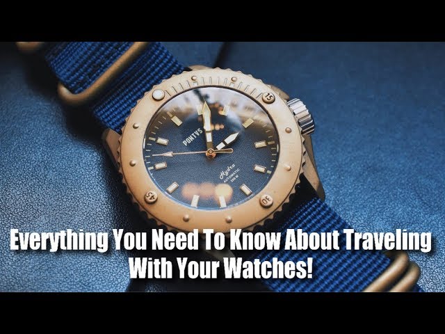 Can You Take Your Wristwatch on a Plane?