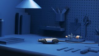 DREMEL universaalfrees 3200 + 90 tarvikut video