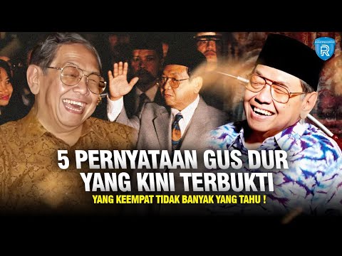 Bukti Kewalian Gus Dur: 5 Pernyataan Gus Dur yang Menjadi Kenyataan