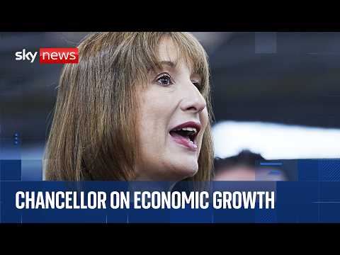 Chancellor Rachel Reeves delivers key speech on economy