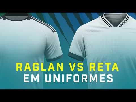 Manga Raglan vs Reta: A Melhor opção nos seus Uniformes