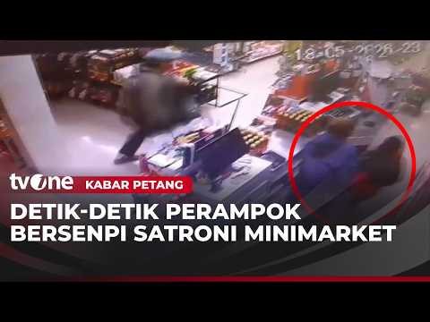 Perampok Bersenpi Satroni Minimarket di Depok | Kabar Petang