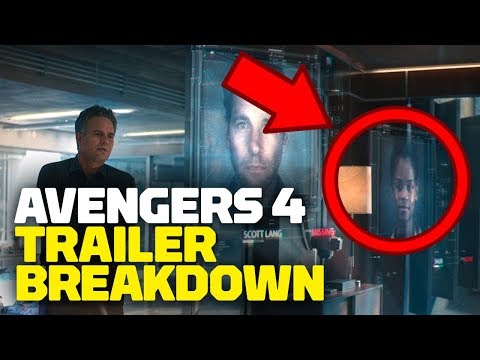 Marvel's Avengers: Endgame Trailer #1 BREAKDOWN, Secrets & Easter Eggs - Rewind Theater - UCKy1dAqELo0zrOtPkf0eTMw