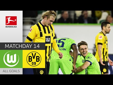 Wolfsburg remain unbeaten vs BVB | VfL Wolfsburg - Borussia Dortmund 2-0 | MD 14 – BuLi 22/23