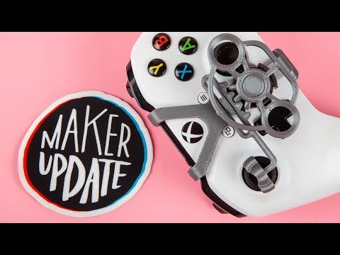Maker Update: Thumbstick Steering Wheel - UChtY6O8Ahw2cz05PS2GhUbg