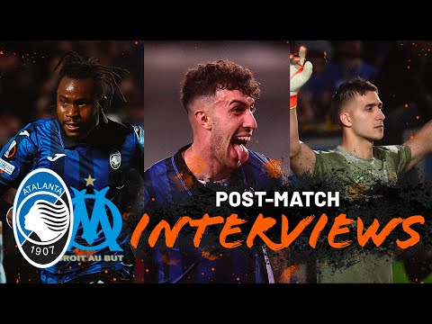 UEL ritorno SF | Atalanta-Olympique de Marseille 3-0 | Il commento di Lookman, Ruggeri e Musso