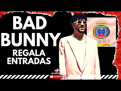 Bad Bunny regala entradas a sus fans para que no hagan filas