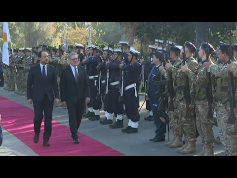 UK leader Starmer meets President Nikos Christodoulides in Nicosia | AFP