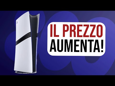 PS5 da oggi costa di più!