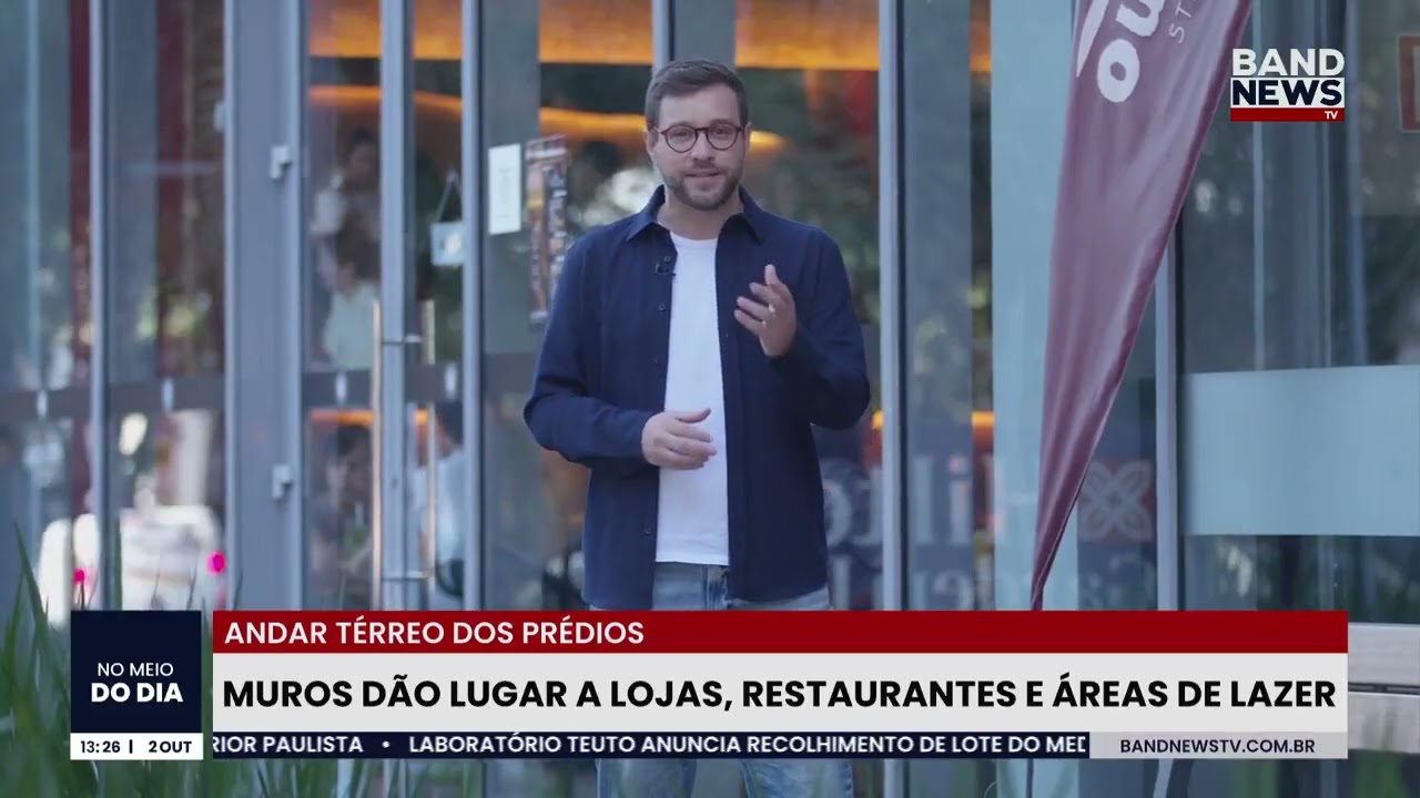 Cidade Viva: muros dão lugares a lojas, restaurantes e áreas de lazer | BandNews TV