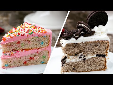 Three Ways To Bake An Ice Cream Cake ? Tasty