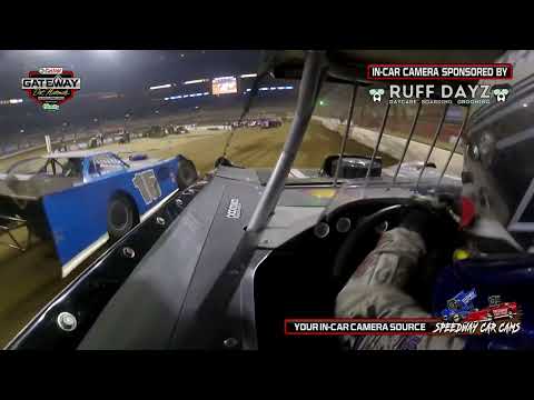 #18C Cameron Reynolds at the Gateway Dirt Nationals 2024 Super Late Model - dirt track racing video image