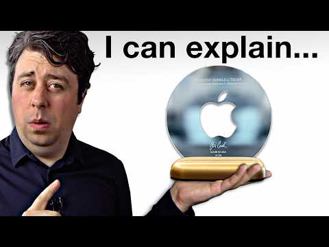 Apple Explains Why They Gave Trump a Trophy