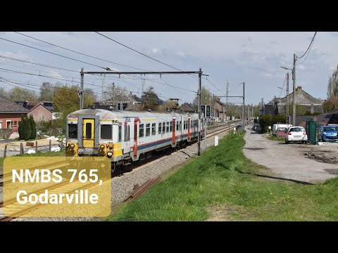 4K | NMBS MS'79 765 vertrekt van Godarville als S62 naar Charleroi-Central!