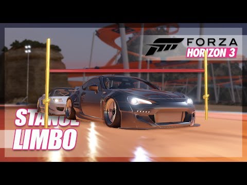 Forza Horizon 3 - Stance Limbo! (Random Fun) - UC8K5GixLedebI8QGFEgtPKA