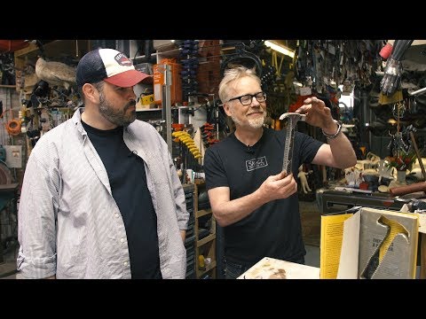 Inside Adam Savage's Cave: Book-Turned-Hammer! - UCiDJtJKMICpb9B1qf7qjEOA