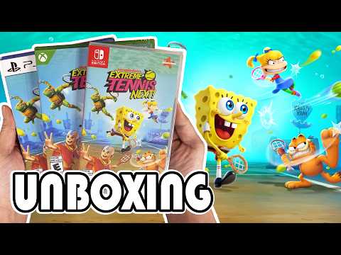 Nickelodeon Extreme Tennis Next! (PS5/Switch/Xbox Series X) Unboxing