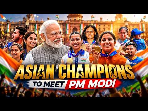 PM Modi Meets Asian Games Champions LIVE | Grand Welcome | Lovlina | Smriti Mandhana | Team India