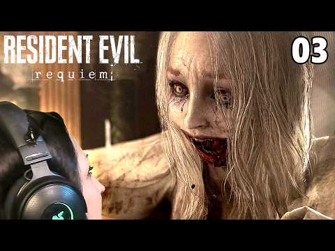 RESIDENT EVIL REQUIEM Walkthrough Part 3 - THE SINGING IS KILLING ME!