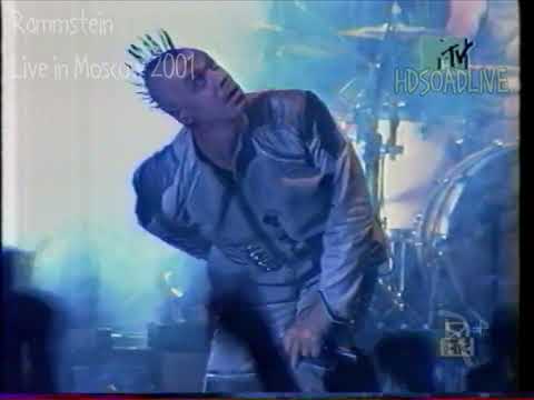 Rammstein – Live in Moscow 2001 [Концерт в Москве, Лужники 2001.11.17]  MTV Russia