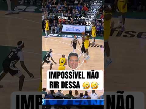 DEIXARAM O PAULO ANUNTES MALUCO 🤣🤣🤣 #nba